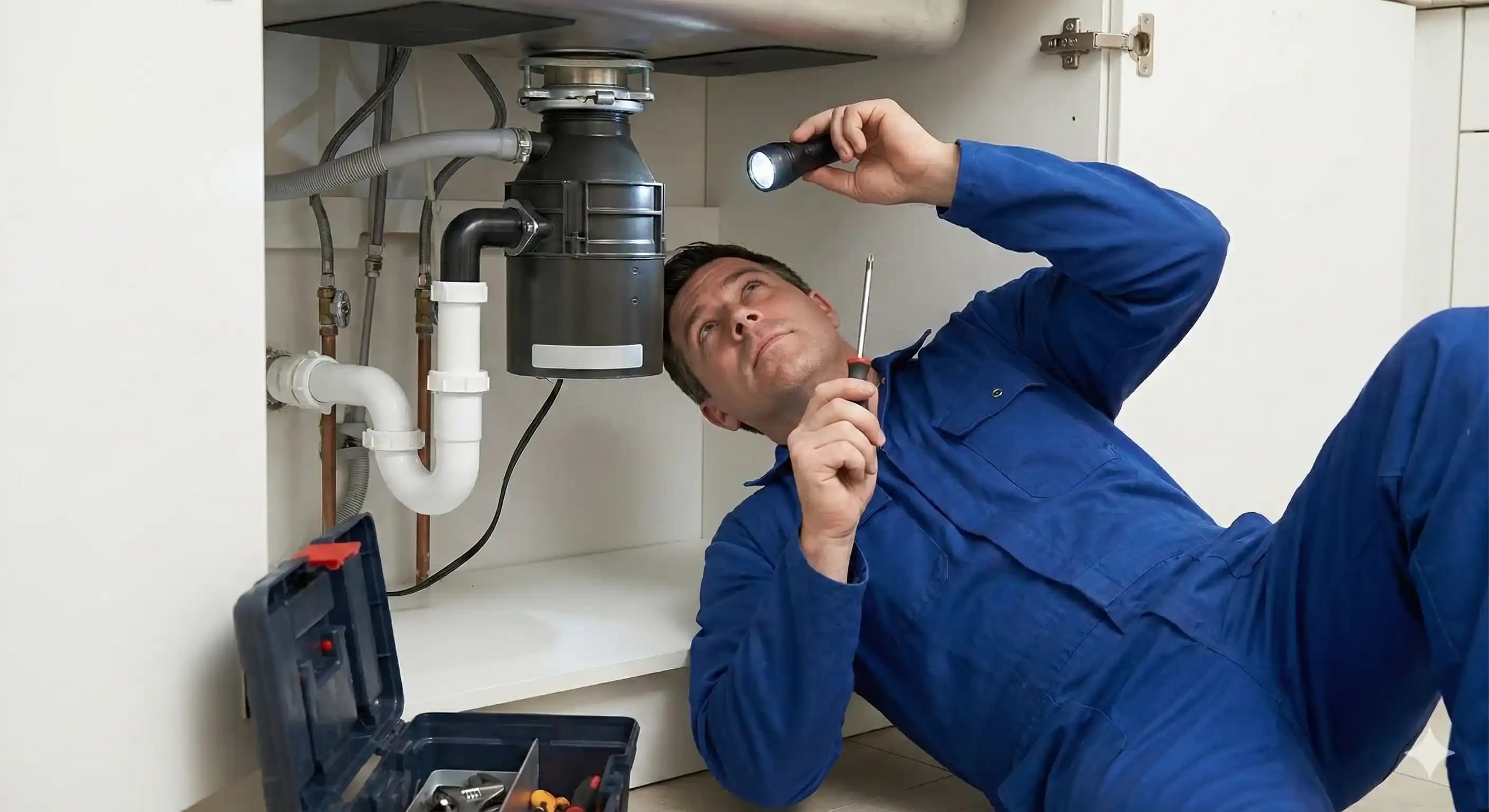 Clean modern kitchen interior